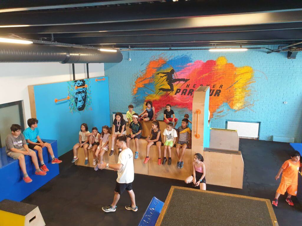 HerYerParkour gymnastics gym Istanbul Dragos