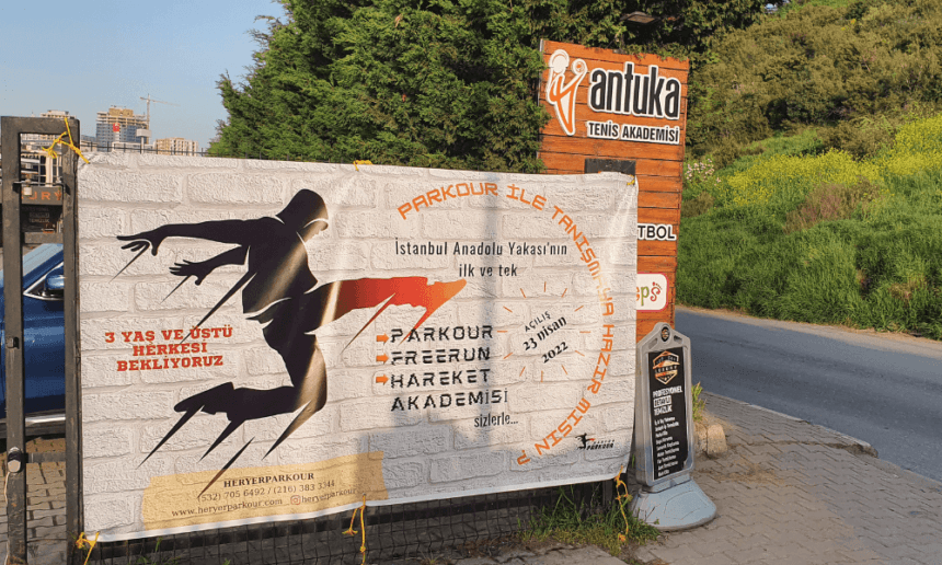 Istanbul parkour and freerunning spots outdoors