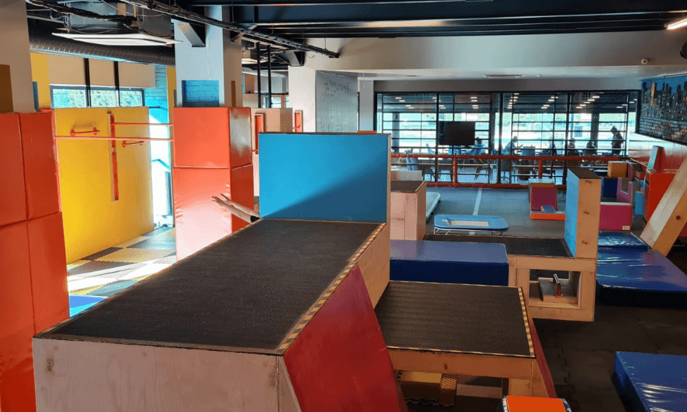 HerYerParkour 275m² parkour area